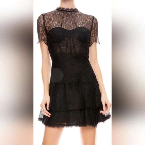 Jonathan Simkhai | Dresses | Jonathan Simkhai Black Babydoll Cocktail Dress  | Poshmark